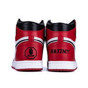 Stop Hatin!!!! Custom Sneakers