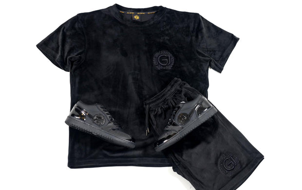 Black Velour JGJ Custom Top