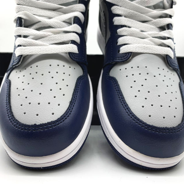 Georgetown "84" Championship Edition (Grey and Blue) Custom JGJ Sneakers